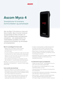 Myco4 produktblad