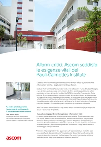 Ascom Healthcare Platform 
at Paoli-Calmette Institute