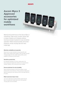 Myco 3 accessories
