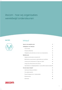 Hoe Ascom organisaties 
wereldwijd ondersteunt