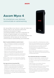 Myco 4 product sheet