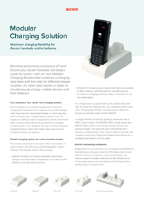Ascom Modular
Charging Solution
sheet