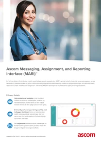 Ascom Messaging, Assignment, and Reporting Interface (MARi)