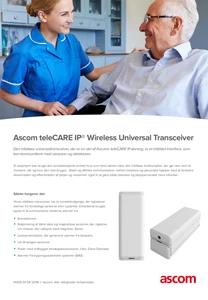 teleCARE IP Wireless Universal Transciever