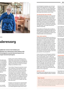 Toekomstbestendige ouderenzorg 
vraagt om innovatie - 
ICT&Health editie 3 2021