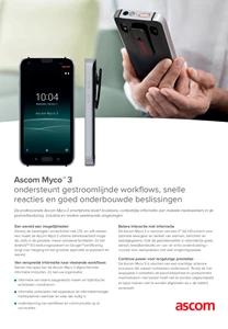 Ascom Myco 3
product sheet