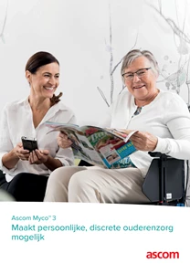 Ascom Myco™ 3 Maakt 
persoonlijke, discrete 
ouderenzorg mogelijk