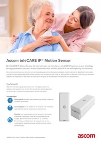 teleCARE IP motion sensor