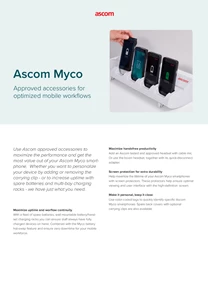 Ascom Myco Accessories