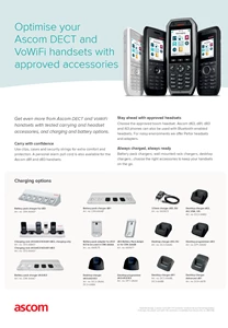 d83 DECT phone | Ascom d83 DECT phone | Ascom