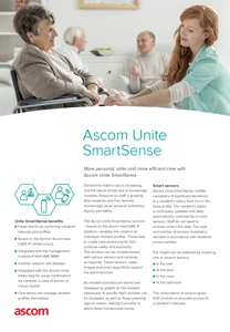 Ascom Unite
SmartSense
Fact Sheet