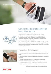 Guide de nettoyage & désinfection des mobiles et smartphones Myco 3