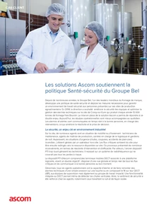 Les solutions Ascom soutiennent la politique Santé-sécurité du Groupe Bel