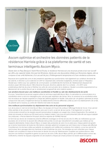 Les données patients de la résidence Harriola optimisées grâce à la plateforme de santé et aux smartphones Myco d'Ascom