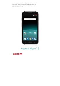 Ascom Myco 3 
Guide de référence rapide