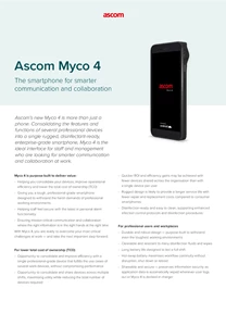 Myco 4 Product Sheet