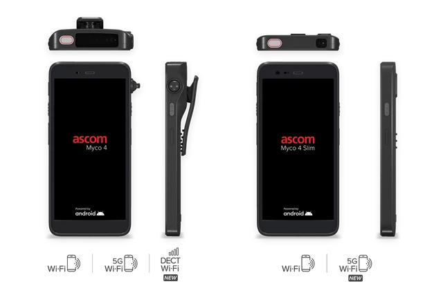 Myco 4 smartphones Dect and Slim variants