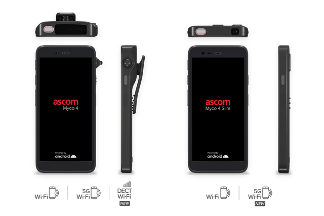 Myco 4 smartphones Dect and Slim variants